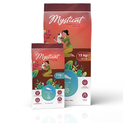 Mysticat Adult Riba i Pirinač 2 kg slika 1