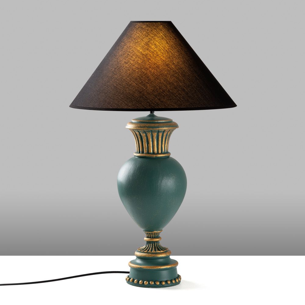 ELEGANZE-5321 Zelena i Crna Stočna Lampa slika 5