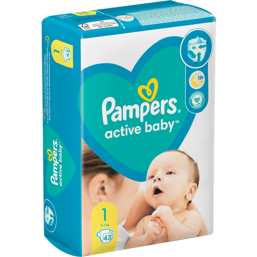 Pampers Pelene Active Baby sa 3 upijajuća kanala slika 2