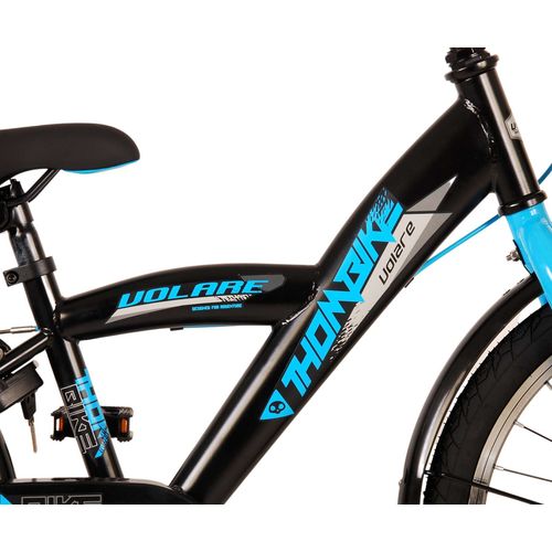 Volare Thombike 20" dječji bicikl s dvije ručne kočnice crno-plavi slika 7