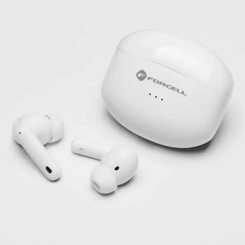 FORCELL F-AUDIO bežične/bluetooth stereo slušalice TWS ANC CLEAR Sound bijele slika 6