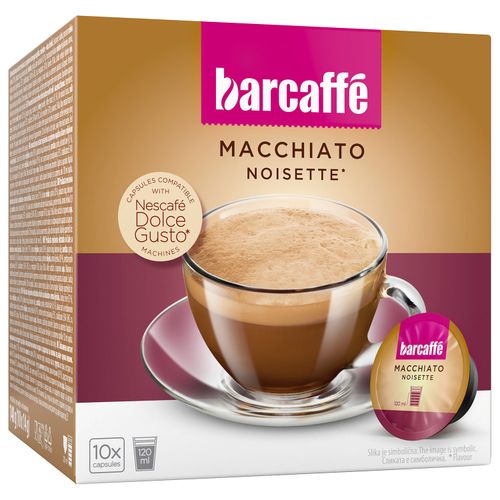 Barcaffe Kapsule Dolce gusto Macchiato Noisette, 10 kapsula slika 1