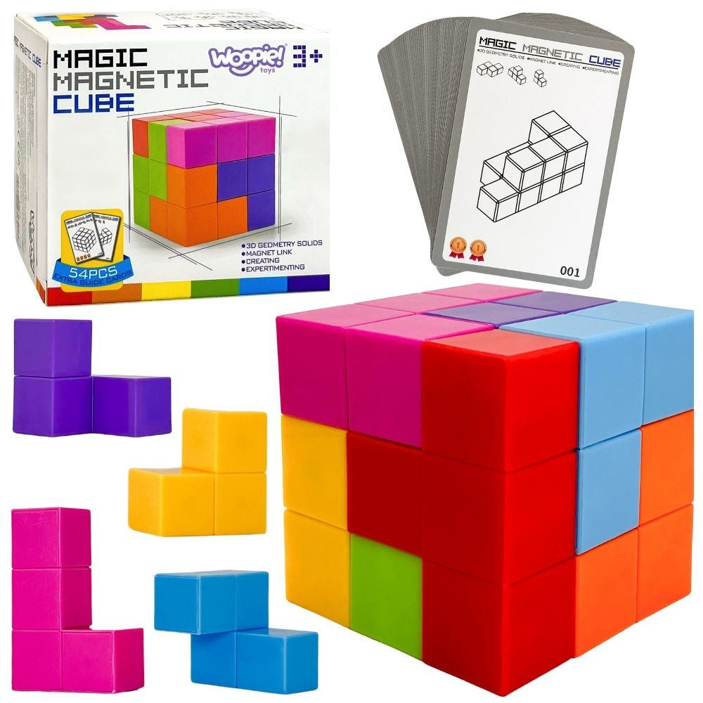 Woopie puzzle tetris kocka sa setom karata slika 1