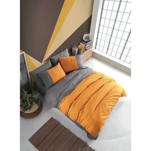 Diamond - Orange, Anthracite Orange
Anthracite Poplin Single Quilt Cover Set slika 1