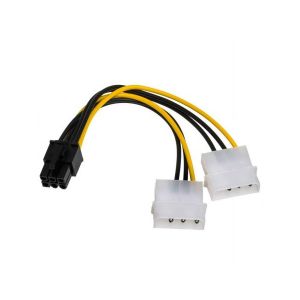 Linkom Adapter za napajanje VGA 6 pina 2 x Molex