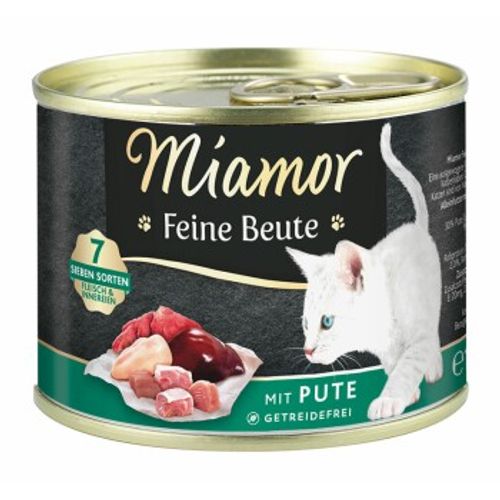 Miamor Feine Beute konzerva za mačke Ćuretina 185 g slika 1