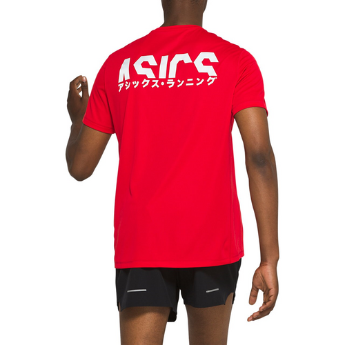 ASICS Muška majica Katakana Ss Top crvena slika 2