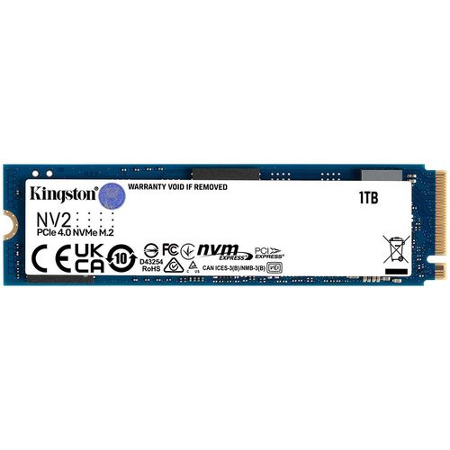 Kingston 1000GB/1TB NV2 M.2 2280 PCIe 4.0 NVMe SSD, up to 3500/2100MB/s, 320TBW, EAN: 740617329919 slika 1