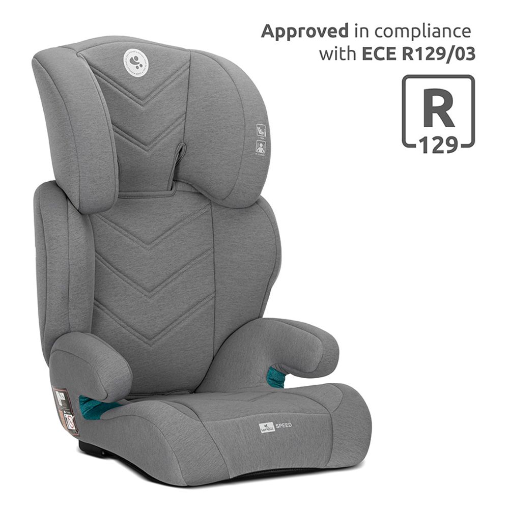 Lorelli Autosjedalica Speed i-Size 100-150cm, Grey slika 9