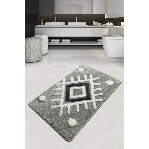 Punica - Grey (60 x 100) Grey Acrylic Bathmat slika 1