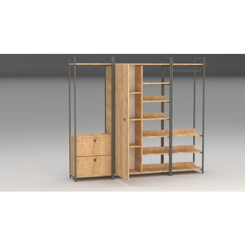 Okan Özel Tasarım Gardırop L600 Oak
Black Wardrobe slika 8