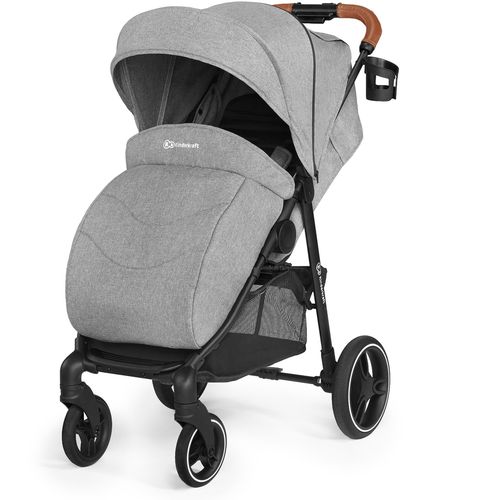 Kinderkraft kolica Grande LX - siva slika 4