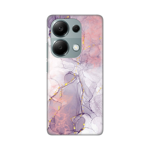 Torbica Silikonska Print za Xiaomi Redmi Note 13 Pro 4G Pink Marble