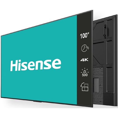 Hisense digital signage display 100BM66D 100" / 4K / 500 nits / 120 Hz / (24h / 7 dana) slika 1