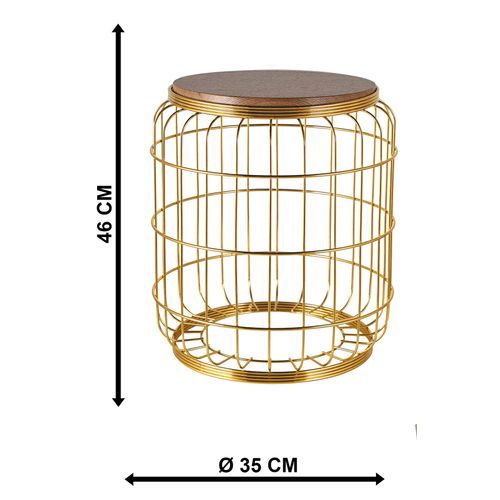 Gauge Concept Stolić za kavu Camellia Zlato, Javor slika 3