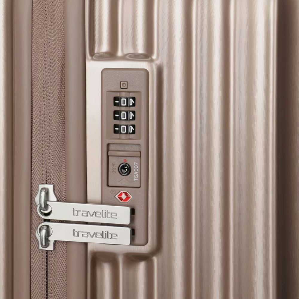 Travelite Kofer 65 cm ABS Paros, 076748-60, cappuccino slika 7
