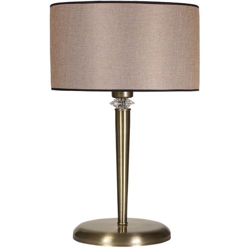 Maya Eskitme Masa Lambası Koyu Hasır Abajurlu Beige
Black
Bronze Table Lamp slika 2