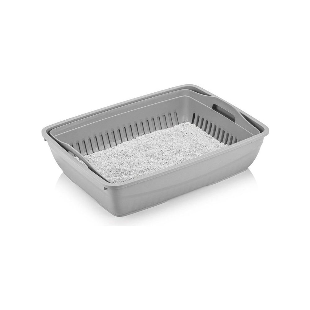 Cat litter box 5088-03-1, colour: grey slika 3