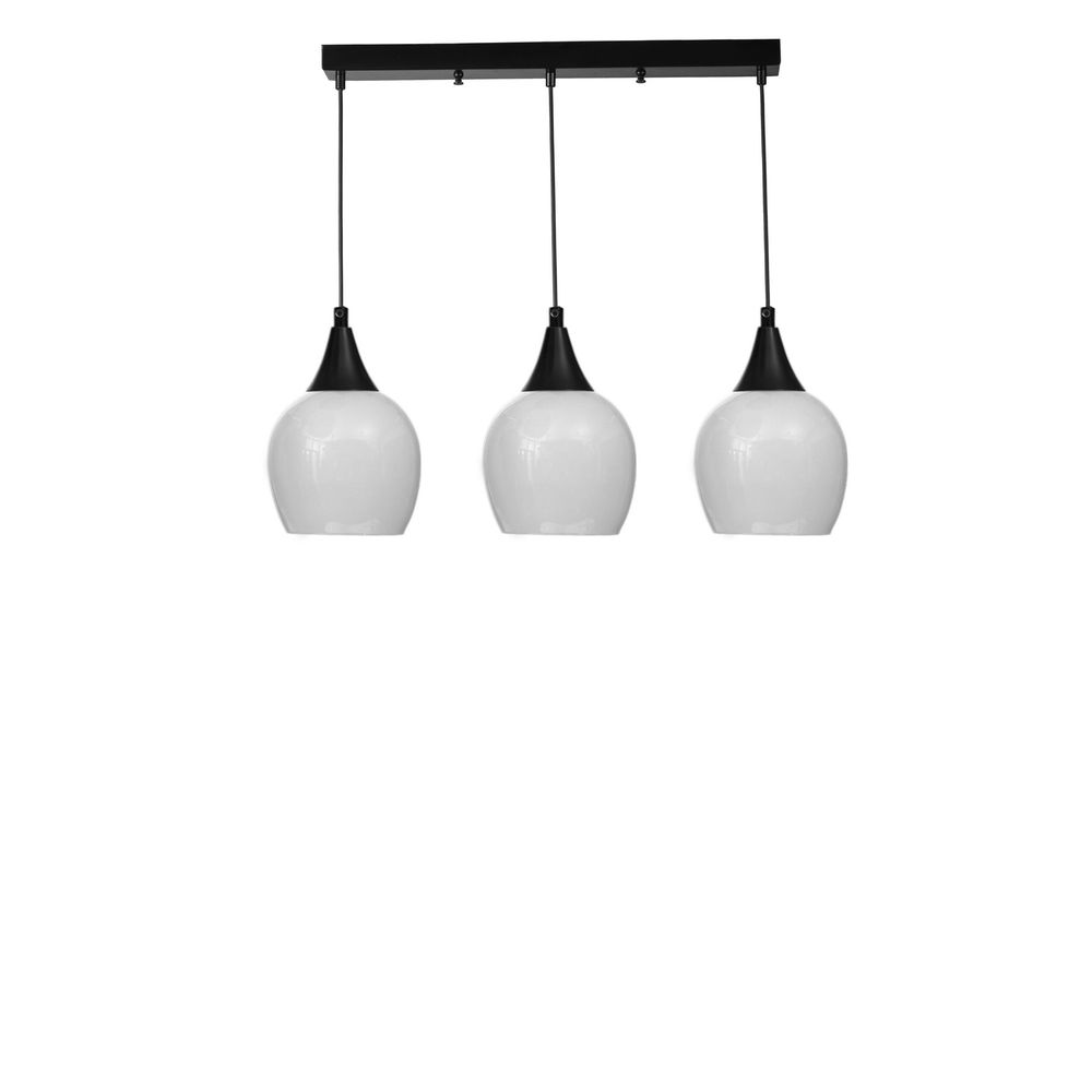 Opviq Luster 505, bijela, crna slika 2