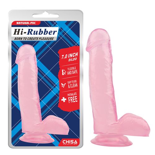 Roze realisticni dildo 18cm slika 1