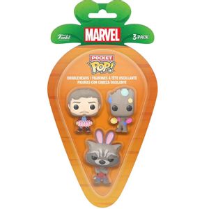 Carrot Pocket POP blister 3 figures Disney Princess Rapunzel Ariel Jasmin