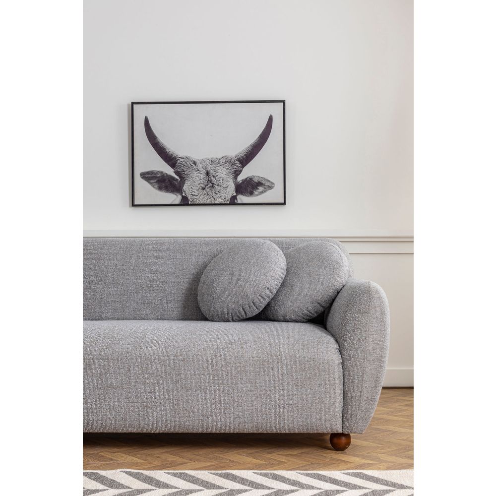 Eddy Corner (CHL-3R) - Svijetlosiva Ugaona Sofa slika 5