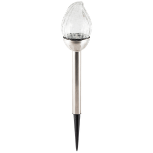 home Solarna vrtna LED lampa, metal / staklo - MX 815