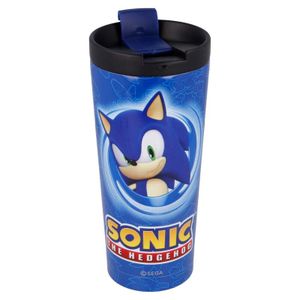 Sonic the Hedgehog putna šalica za kavu od nehrđajućeg čelika 425ml