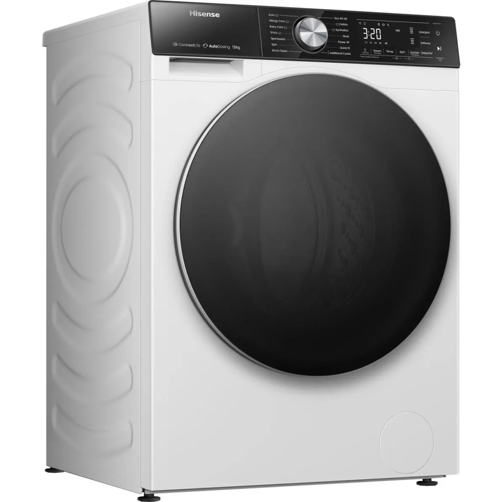 Hisense Mašina za veš WF5S1245BW 12 kg / 14 rpm  slika 2