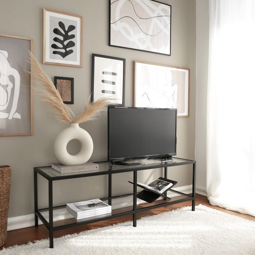 Basic TV500 - Black Matte Black TV Stand slika 2