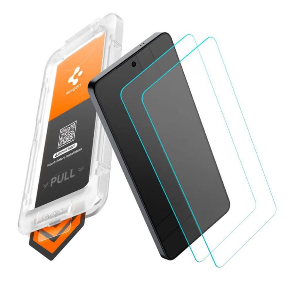 Spigen GlastR EZ FIT Pro HD kaljeno staklo za Samsung Galaxy S26 (2 kom.) AGL11095 slika 2