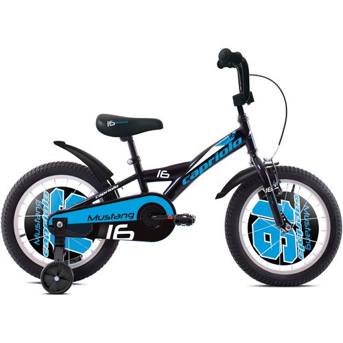 Capriolo bicikl BMX 16'HT MUSTANG black blue slika 1