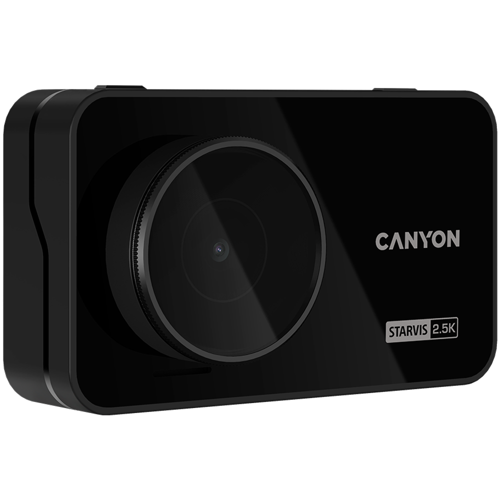 CANYON DVR25GPS Auto Kamera sa WQHD 2.5K Rezolucijom, Wi-Fi i GPS, Crna slika 3