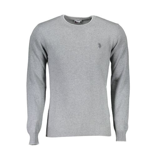 US GRAY MEN'S POLO SWEATER slika 1