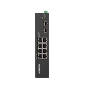 HikVision 8-Port GbE RJ45 PoE (110W) 2 x 1G SFP Unmanaged Harsh POE Switch
