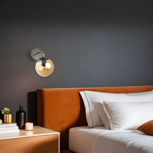 Pablo Siyah Bal Camlı Aplik Black
Amber Wall Lamp