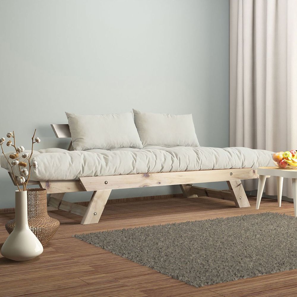 Dvosjed sofa CPT8129-210 - boje: Prirodna, Bijeli vrt slika 3