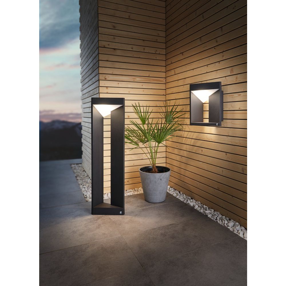 Eglo zidna rasvjeta nembro led 10w 3000k 1000lm crno/bijelo v:290mm slika 2