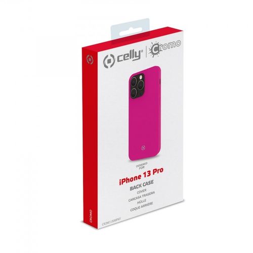 CELLY Futrola CROMO za iPhone 13 PRO u FLUORESCENTNO PINK boji slika 4