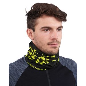 Fischer Bandana CI Logo Black/Neon Yellow