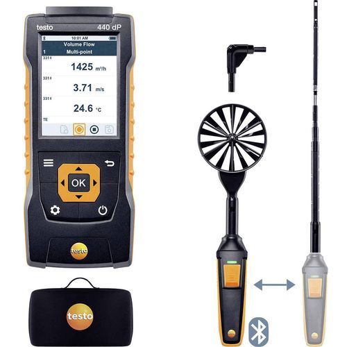 testo 440 Set1 delta P anemometar slika 1