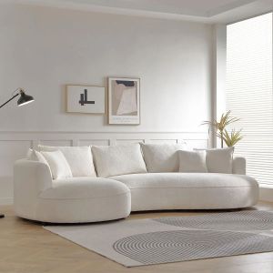 Ugaona Sofa Venedik Left - Bijela Boja