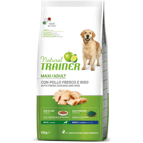 Trainer Natural Dog Maxi Adult Sveža Piletina 12 kg slika 1