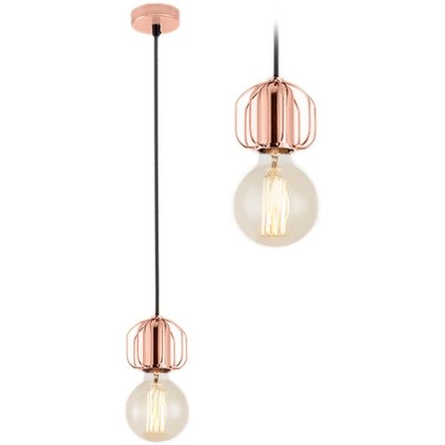 TOOLIGHT Stropna viseća svjetiljka Loft Rose Gold APP593-1CP slika 5