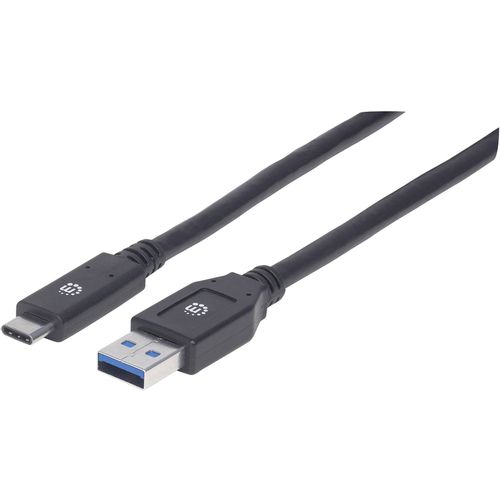 Manhattan USB kabel USB 3.2 gen. 1 (USB 3.0) USB-A utikač, USB-C® utikač 3.00 m crna  354981 slika 6