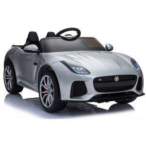 Licencirani auto na akumulator Jaguar F-Type - sivi/lakirani