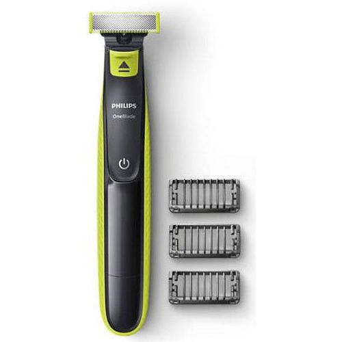 Philips OneBlade QP2520/20 brijač , aparat za podrezivanje brade perivi svijetlozelena, tamnosiva slika 6