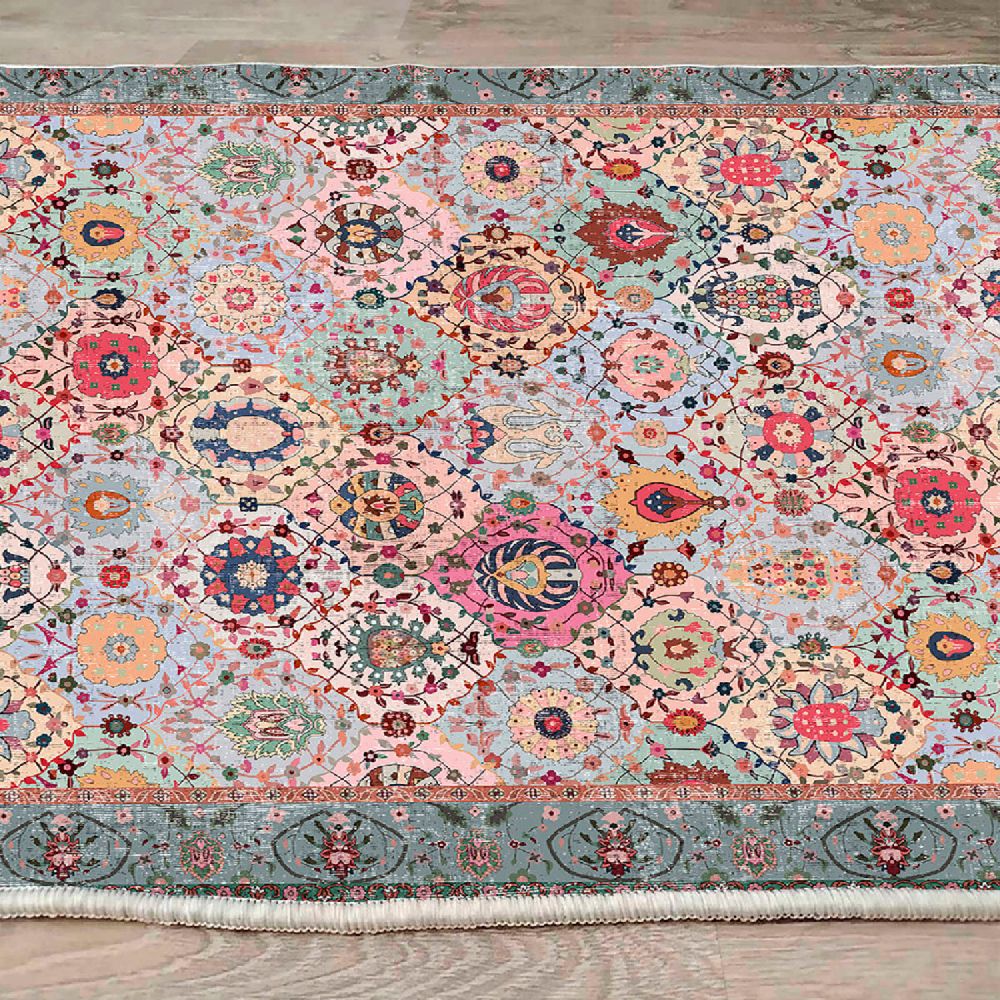 Šareni Pamučni Tepih WOOSONIL091 (160 x 230 cm) - izložbeni artikl (oštećenja ambalaža) slika 6