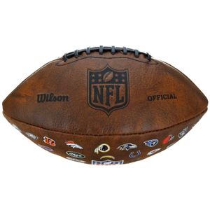 Wilson nfl official throwback 32 team logo ball wtf1758xbnf32