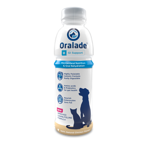Oralade GI support, tekućina za rehidraciju za pse i mačke, 500 ml